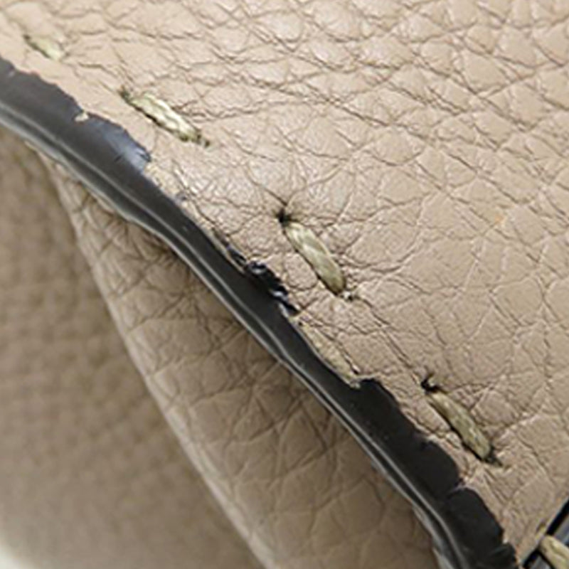 Medium Leather Selleria Peekaboo Iconic Satchel - Image 16