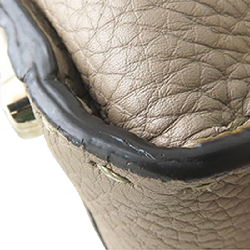 Medium Leather Selleria Peekaboo Iconic Satchel - Image 19