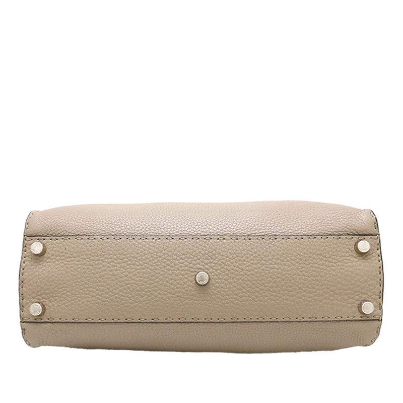 Medium Leather Selleria Peekaboo Iconic Satchel - Image 3