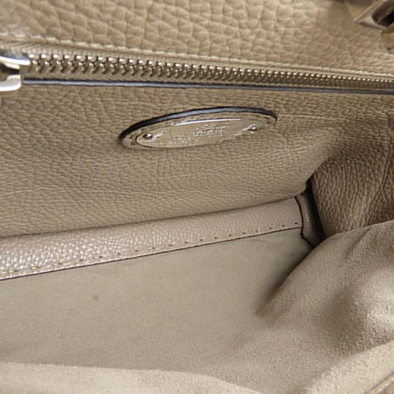 Medium Leather Selleria Peekaboo Iconic Satchel - Image 6