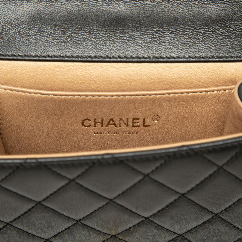 Small Lambskin Chic Pearls Flap - Image 5