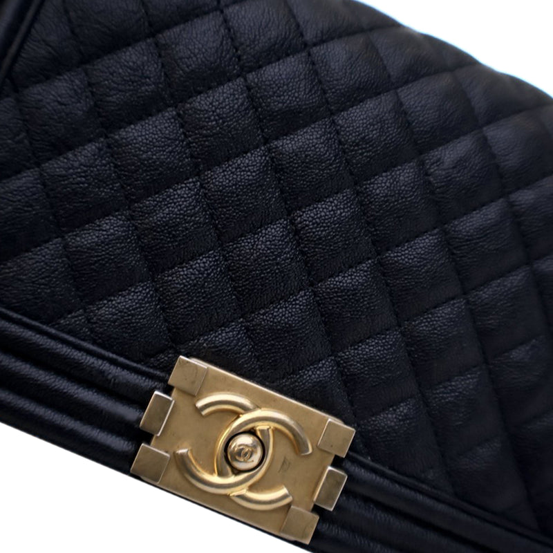 Old Medium Quilted Caviar Boy Flap - Image 8