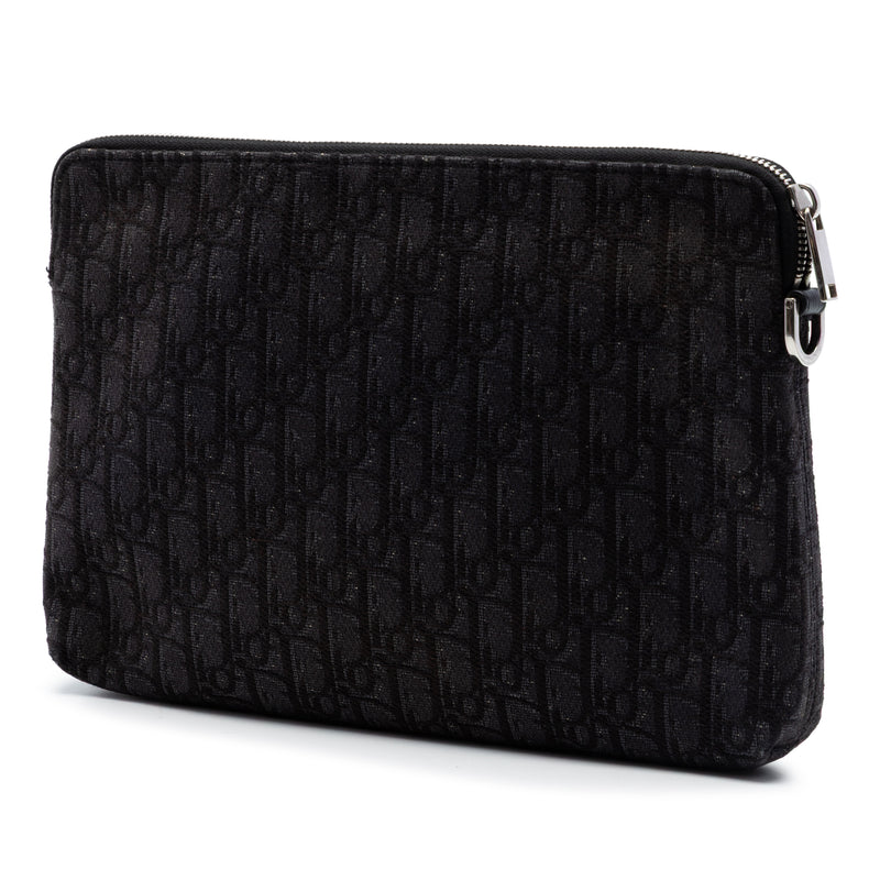 Oblique Canvas A4 Zipped Pouch - Image 2