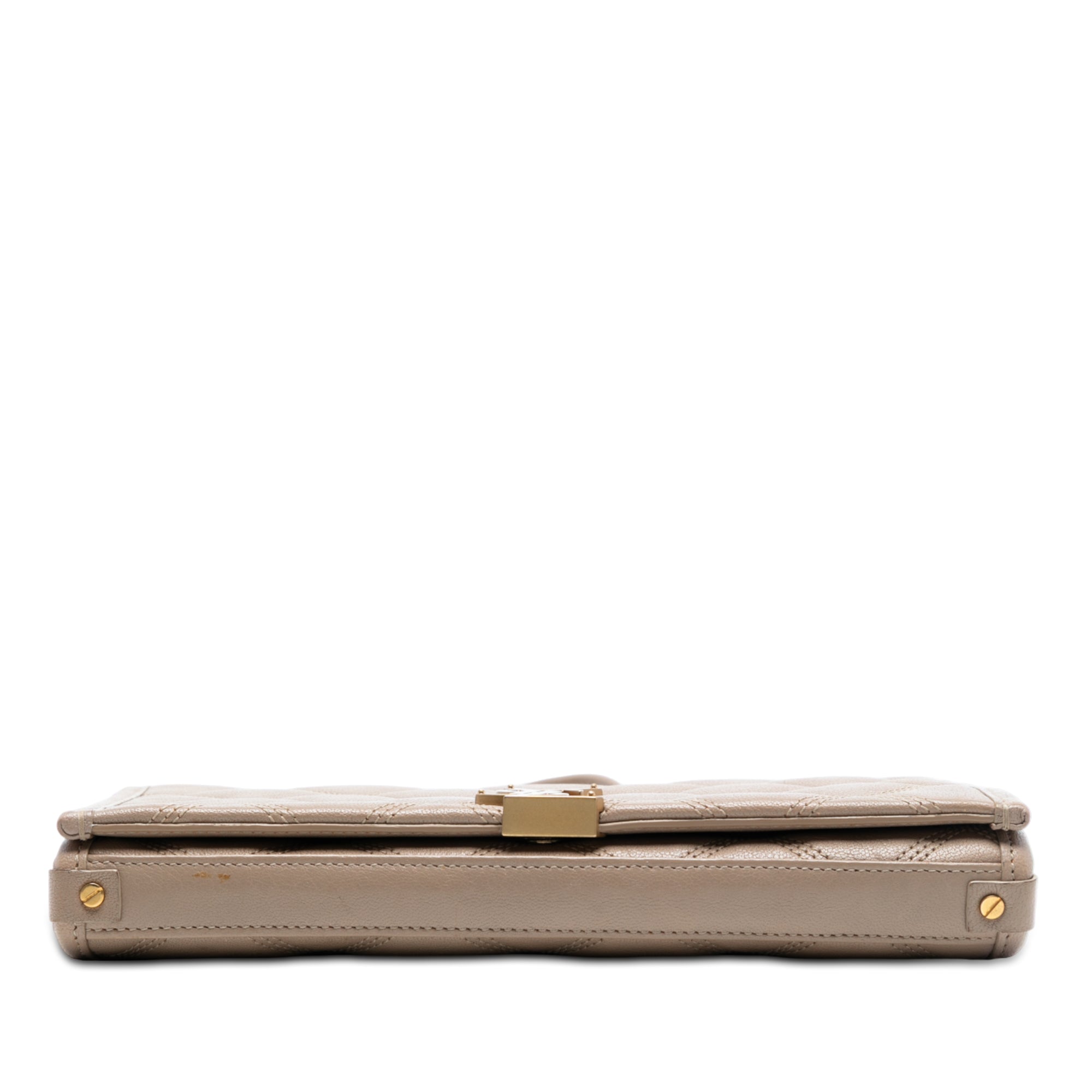 Quilted Diamond Lambskin Becky Wallet on Chain - Image 3