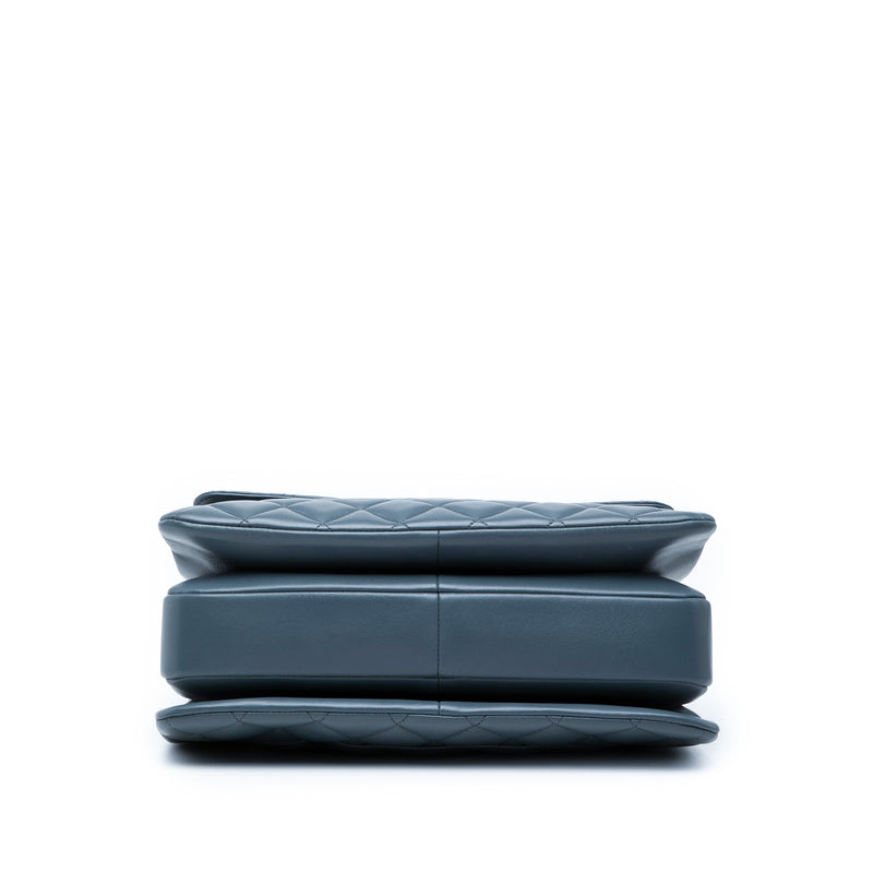 Large Lambskin Trendy CC Top Handle Flap - Image 3