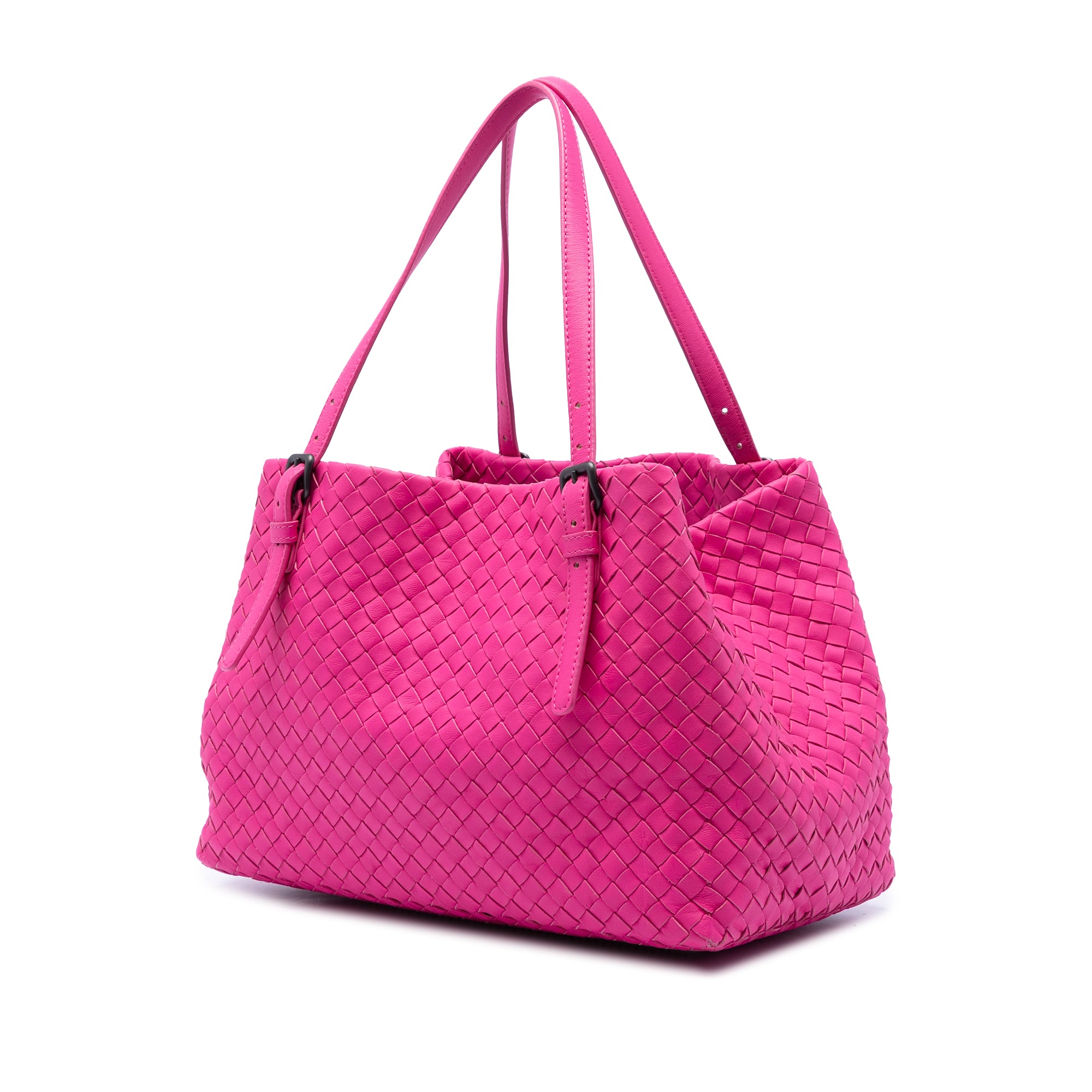 Medium Nappa Intrecciato Cesta Tote - Image 2