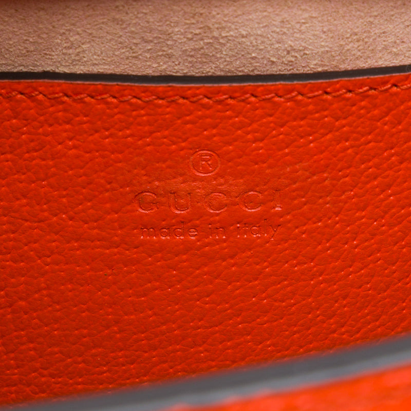 Small Calfskin Bamboo Diana Satchel - Image 5