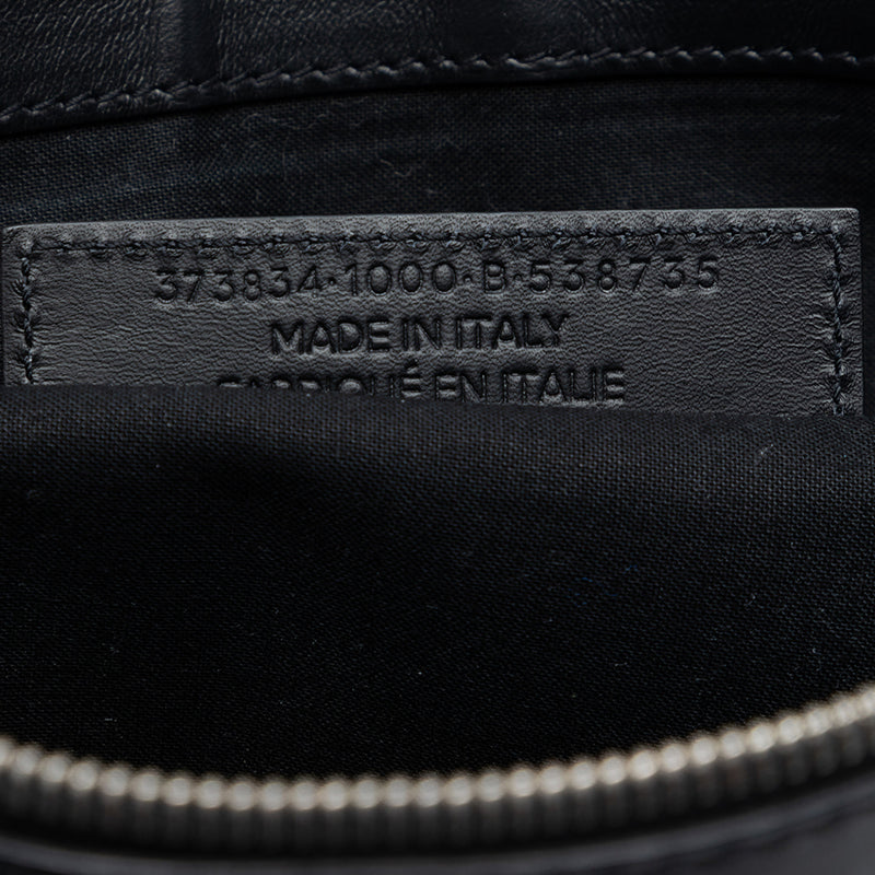 Canvas Navy Clip M Clutch - Image 6