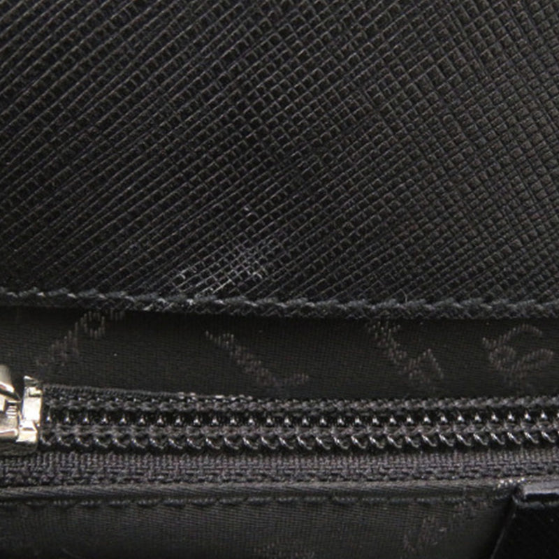 Leather Double Gancini Top Handle Bag - Image 7