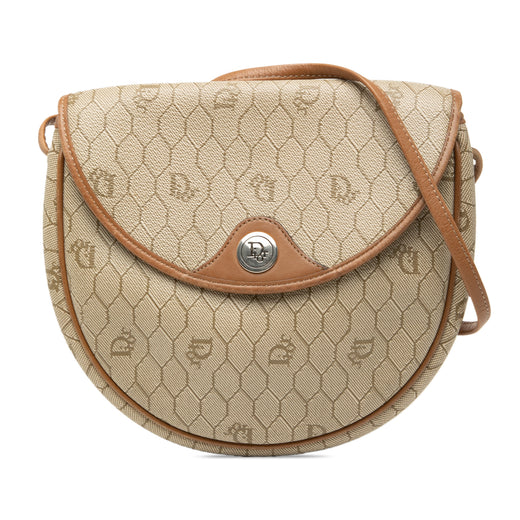 Honeycomb Coated Canvas Crossbody - Image 1