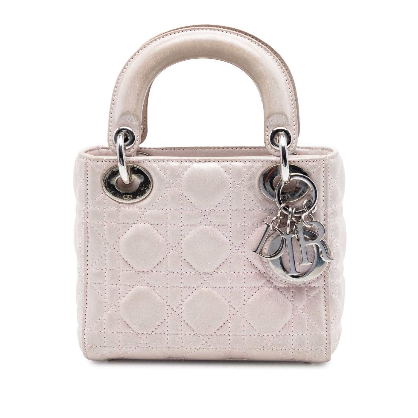 Mini Iridescent Lambskin Cannage Lady Dior - Image 1