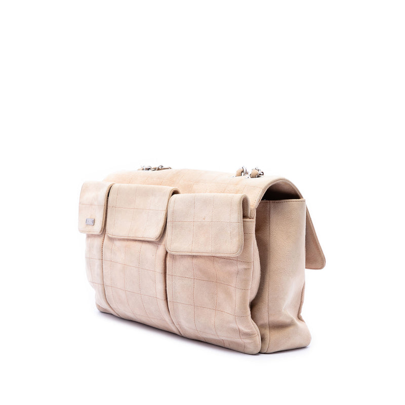 Choco Bar Suede Mademoiselle Turnlock Flap - Image 2