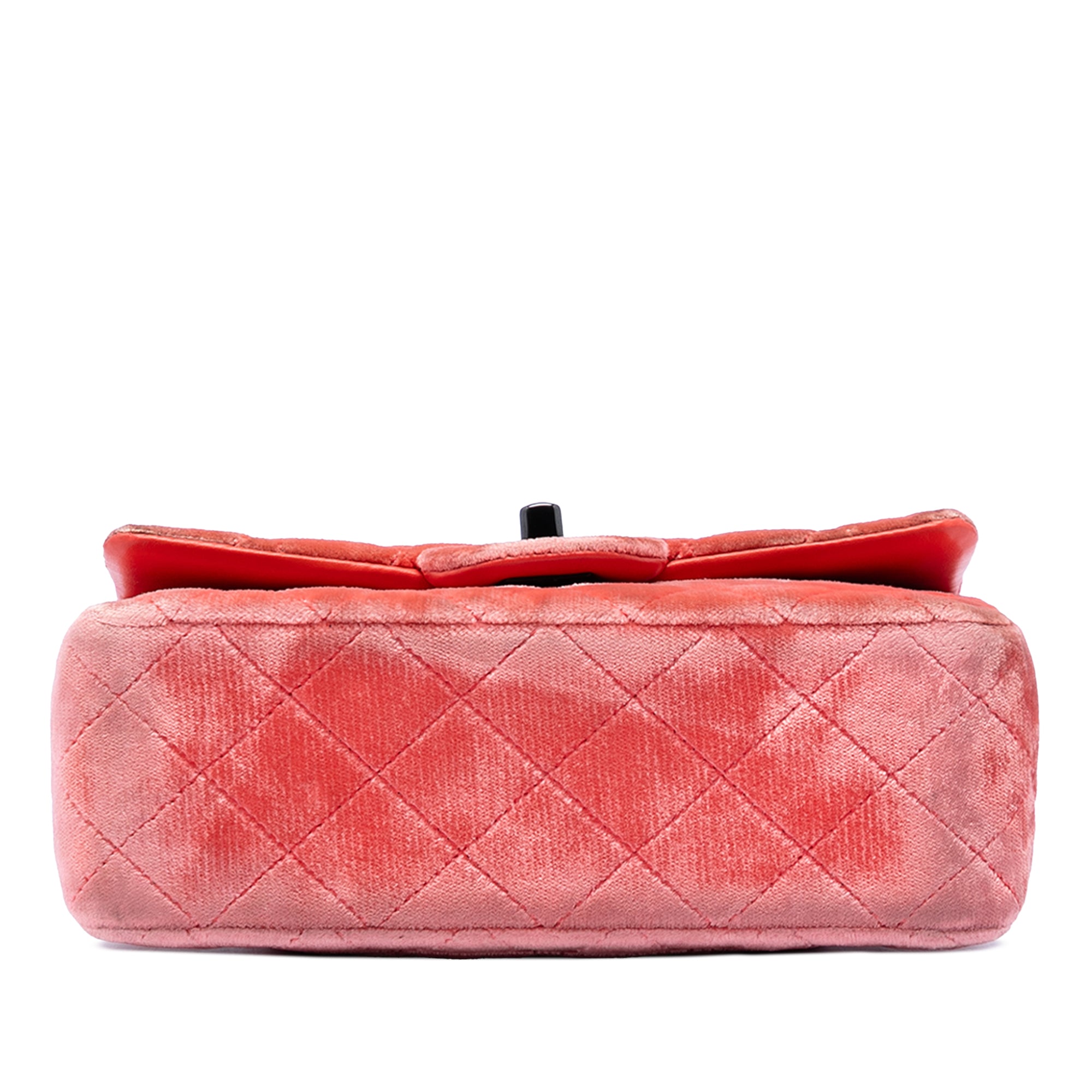 Mini Rectangular Classic Velvet Single Flap - Image 3