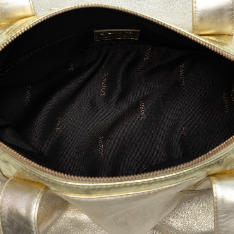 Metallic Leather Handbag - Image 4