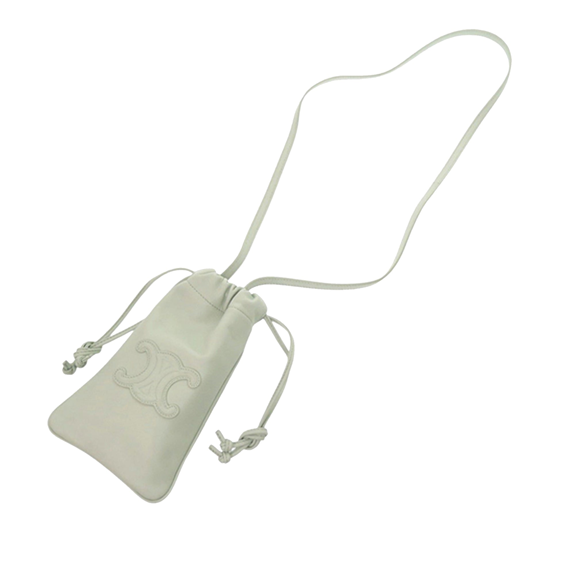Calfskin Cuir Triomphe Phone Pouch - Image 2