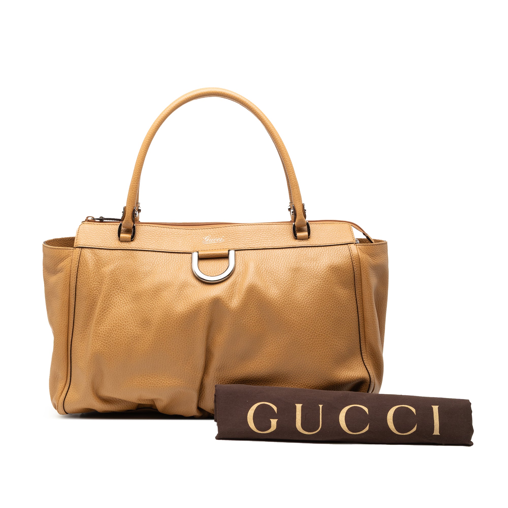 Calfskin Abbey D Ring Tote - Image 8