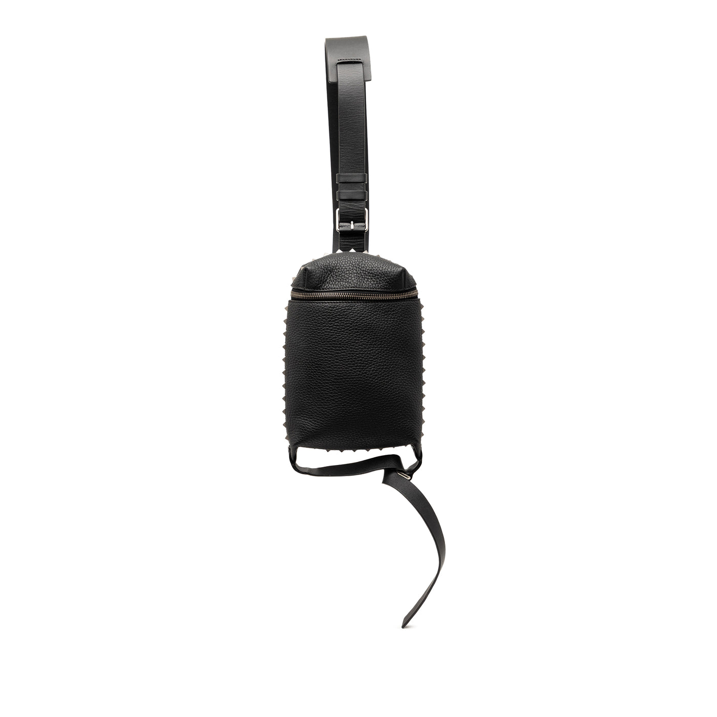 Grainy Calfskin Rockstud Convertible Sling Bag - Image 1