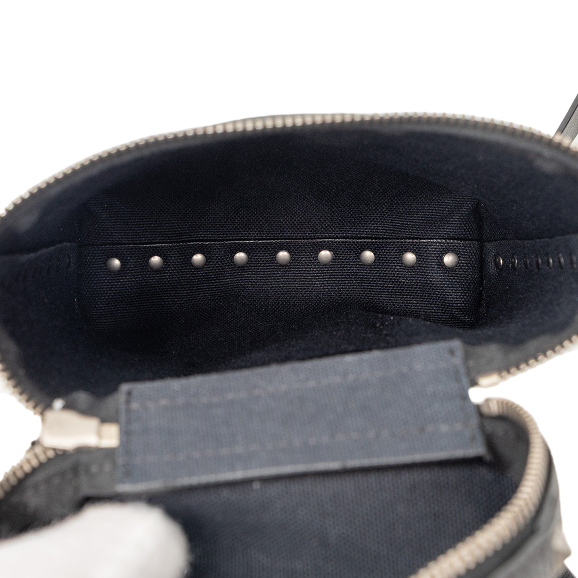 Grainy Calfskin Rockstud Convertible Sling Bag - Image 4