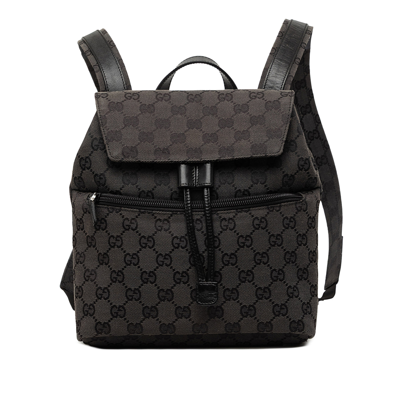 GG Canvas Backpack - Image 1
