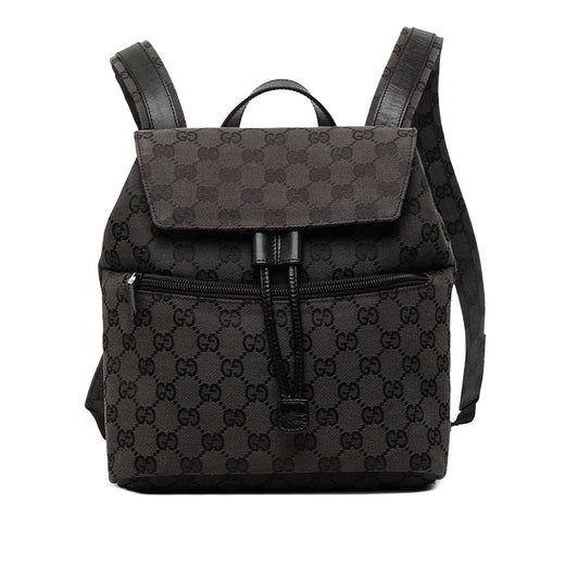 GG Canvas Backpack - Image 1
