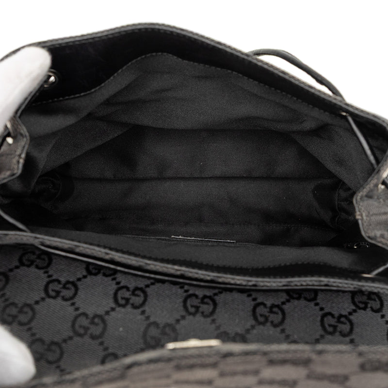 GG Canvas Backpack - Image 4