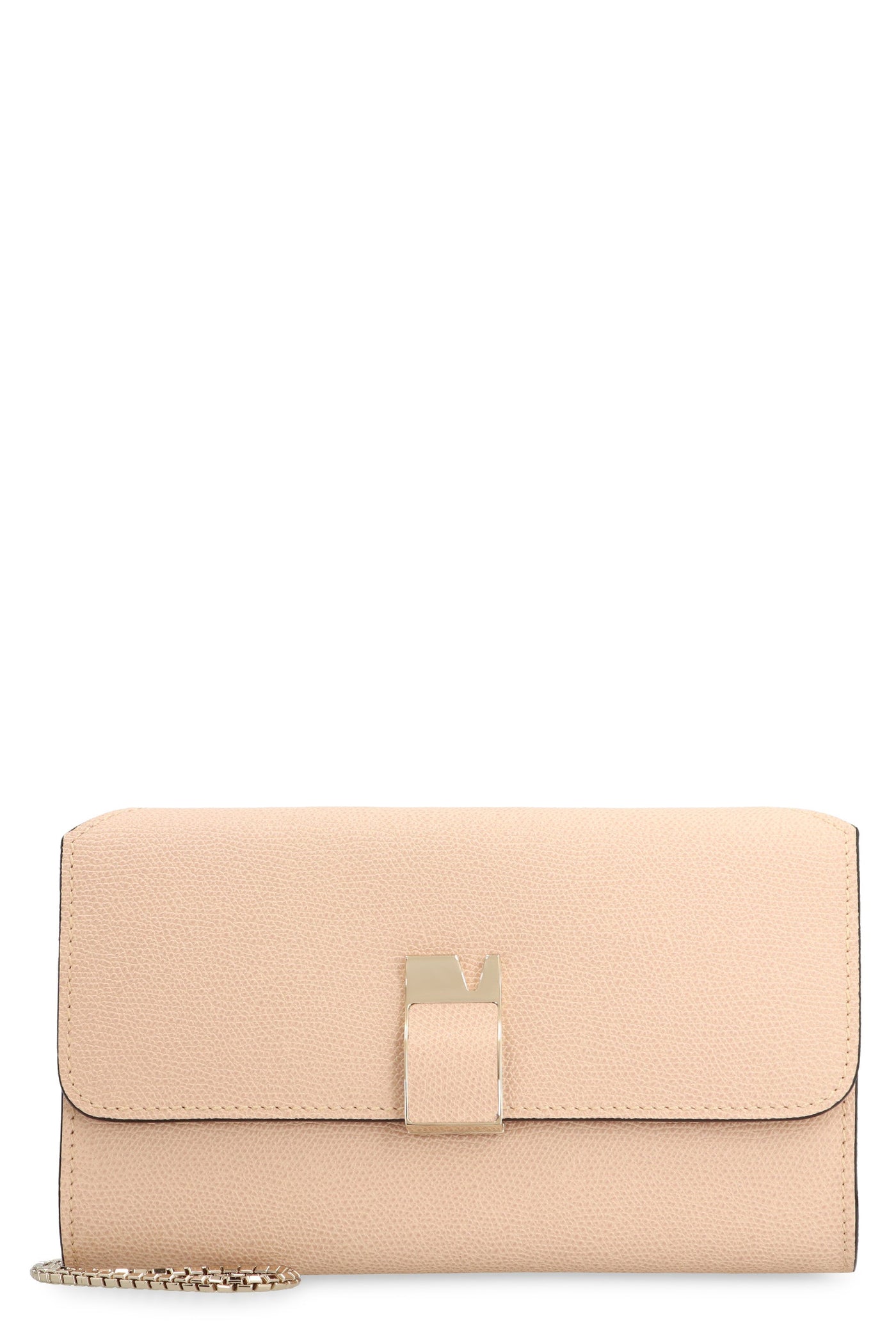 Valextra Nolo Clutch — Pink Calf