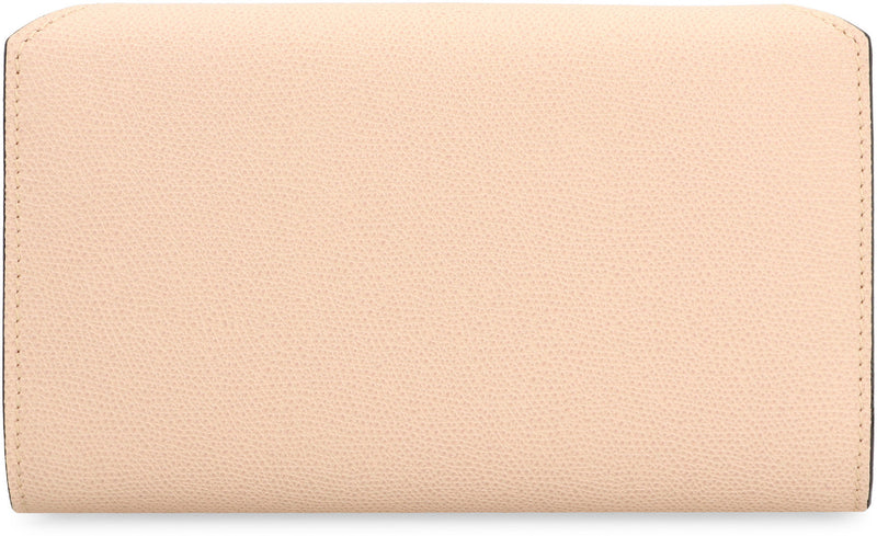 Valextra Nolo Clutch — Pink Calf