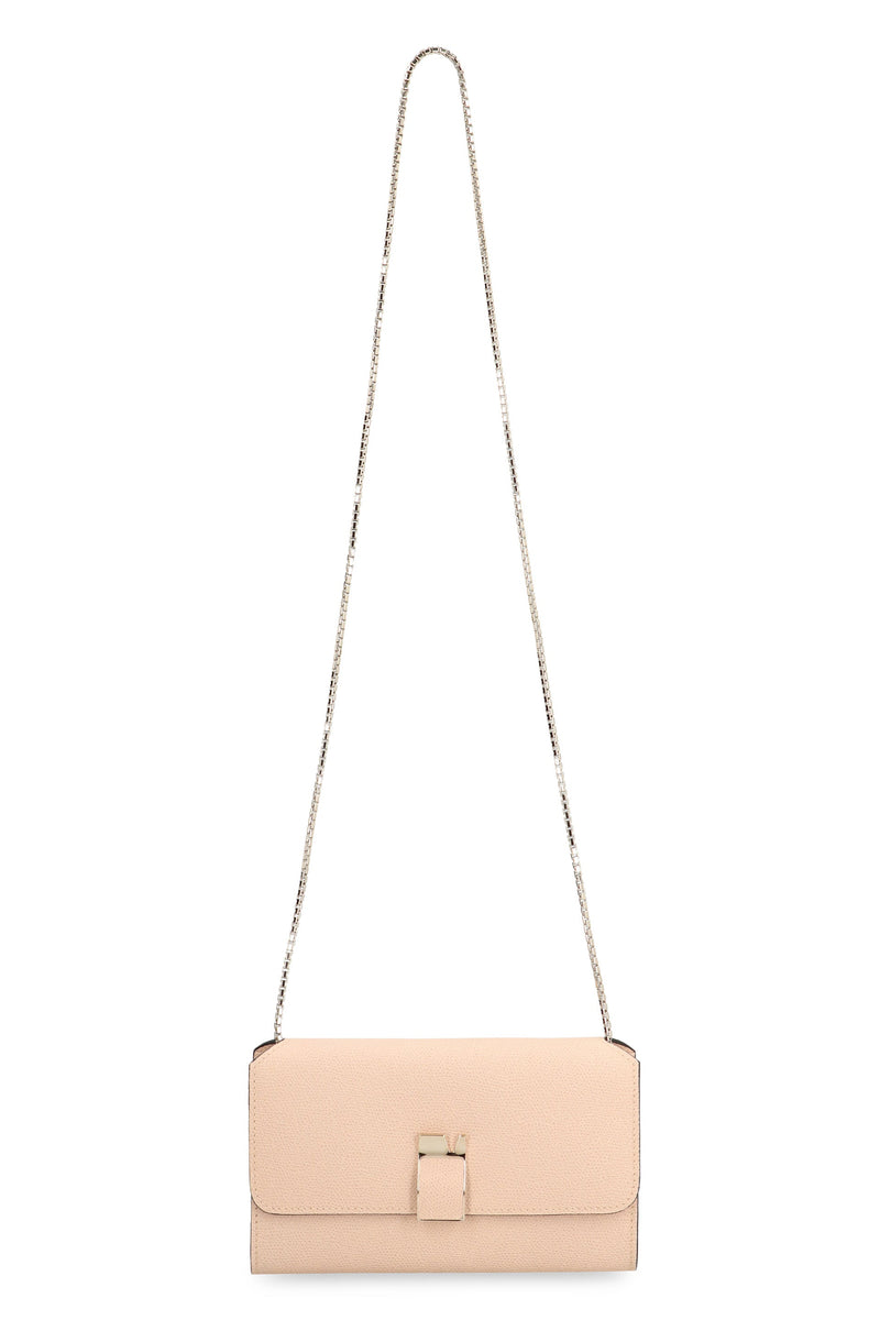Valextra Nolo Clutch — Pink Calf