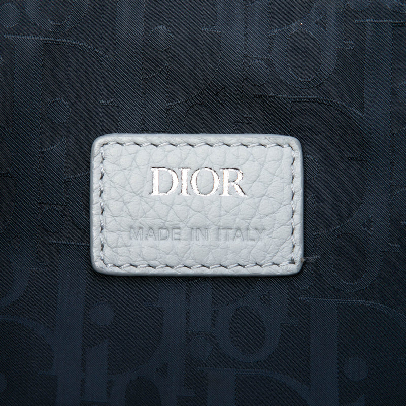 Grained Calfskin Saddle Soft Bag - Image 5