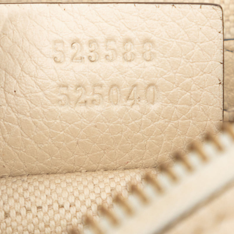 Leather Logo Half Moon Crossbody - Image 6