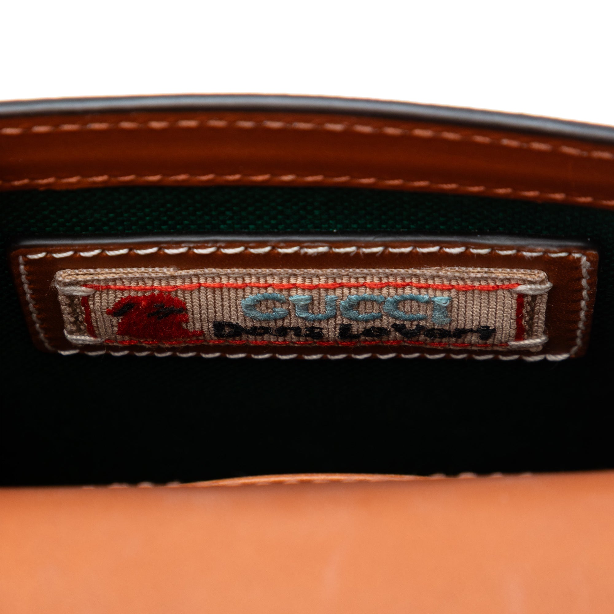 Dans Le Vert GG Supreme Web Phone Holder Crossbody - Image 5