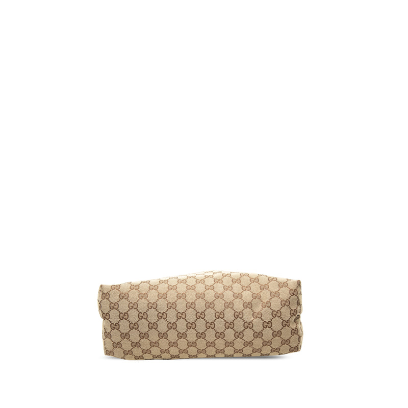 GG Canvas Web Satchel - Image 3