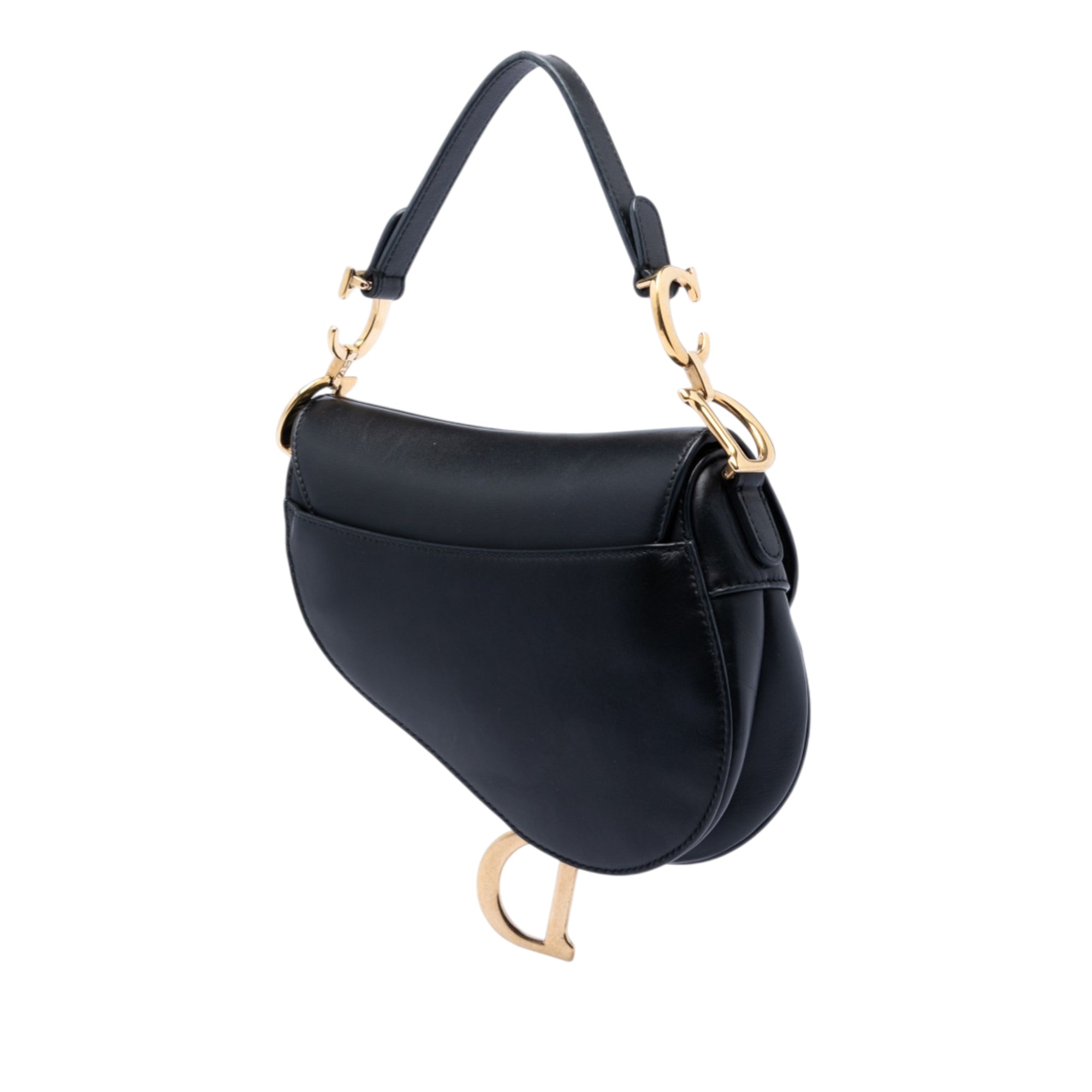 Mini Smooth Calfskin Saddle Bag - Image 2