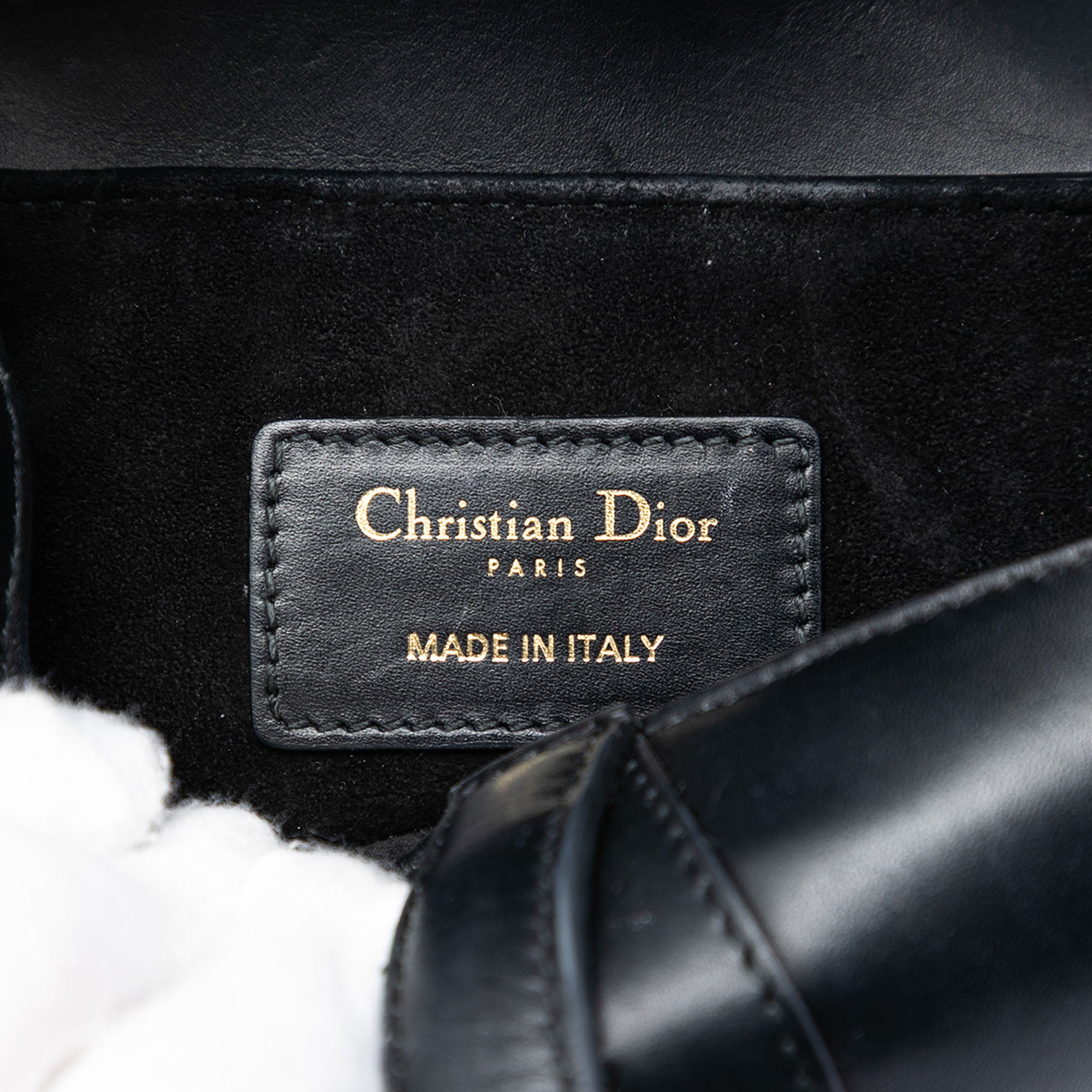 Mini Smooth Calfskin Saddle Bag - Image 5