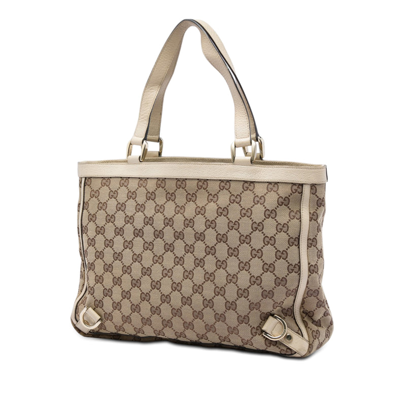 GG Canvas Abbey D Ring Tote - Image 2