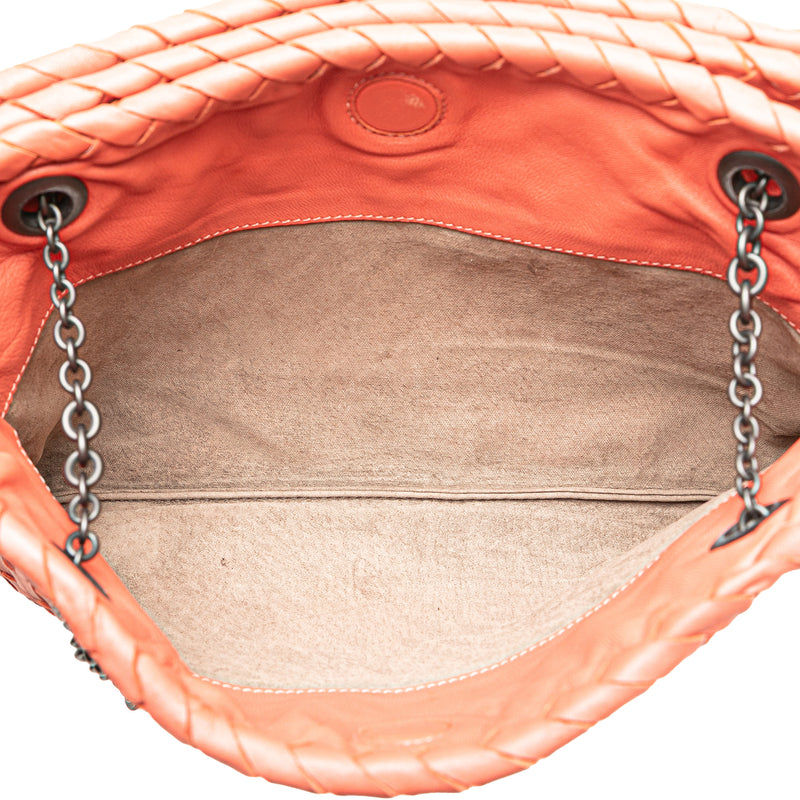 Nappa Intrecciato Duo Shoulder Bag - Image 4