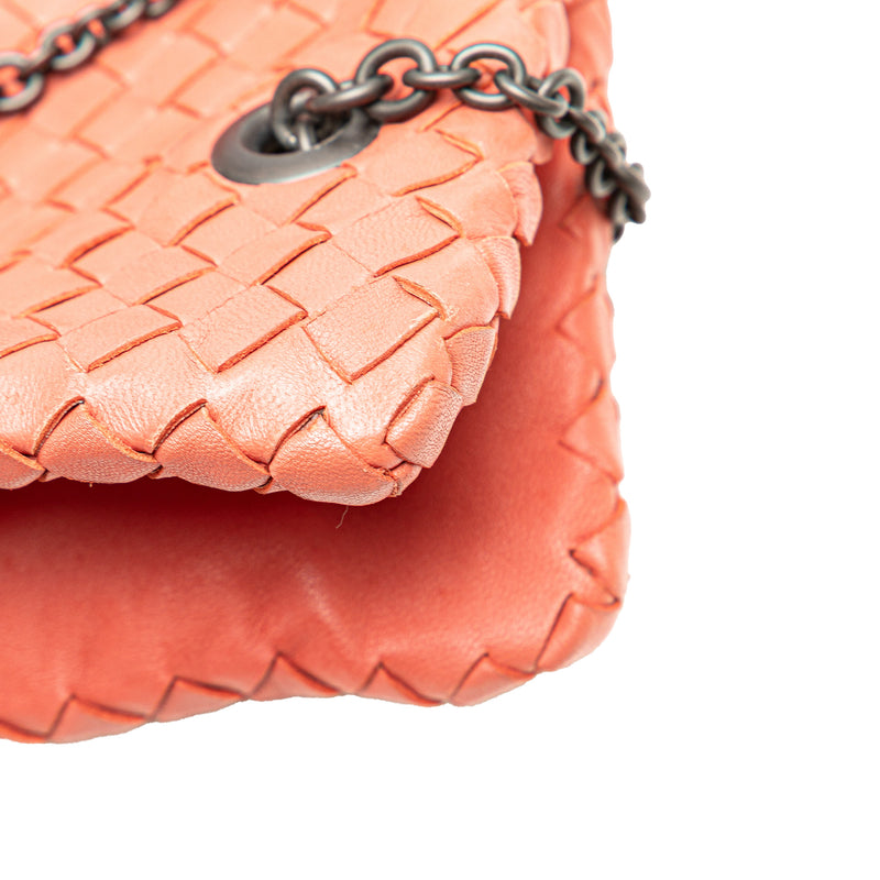 Nappa Intrecciato Duo Shoulder Bag - Image 9