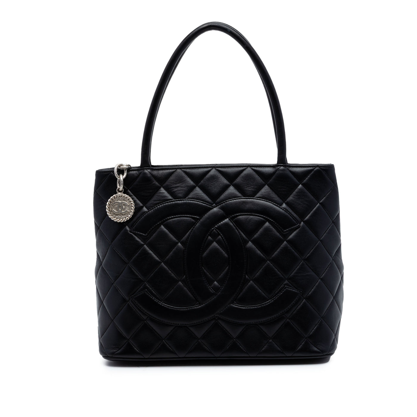 Lambskin Medallion Tote - Image 1