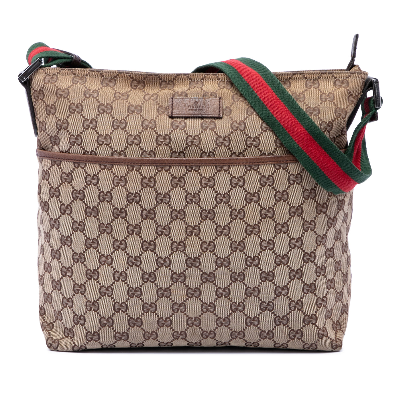 GG Canvas Web Crossbody - Image 1