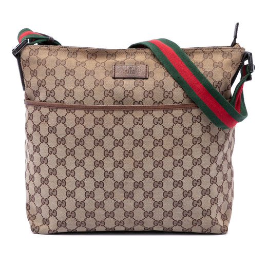 GG Canvas Web Crossbody - Image 1