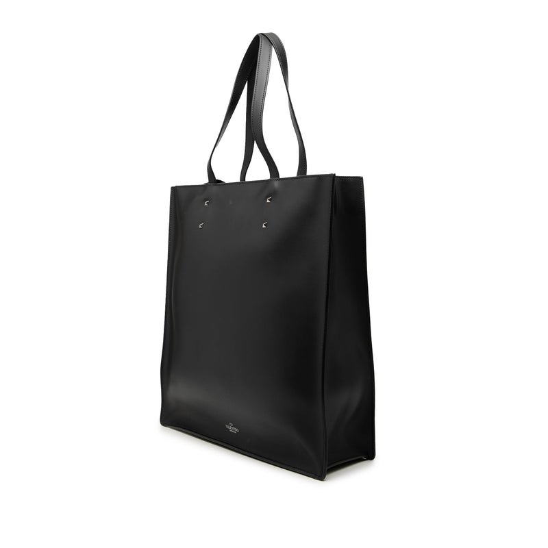 Calfskin Rockstud VLTN Tote - Image 2