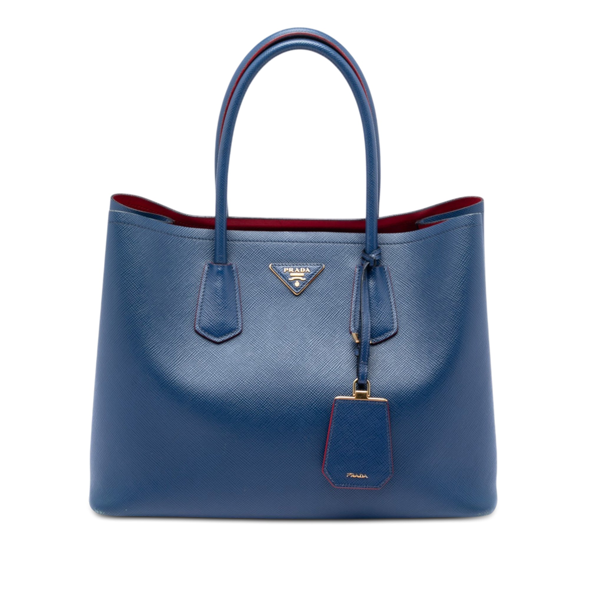 Large Saffiano Cuir Double Satchel - Image 1