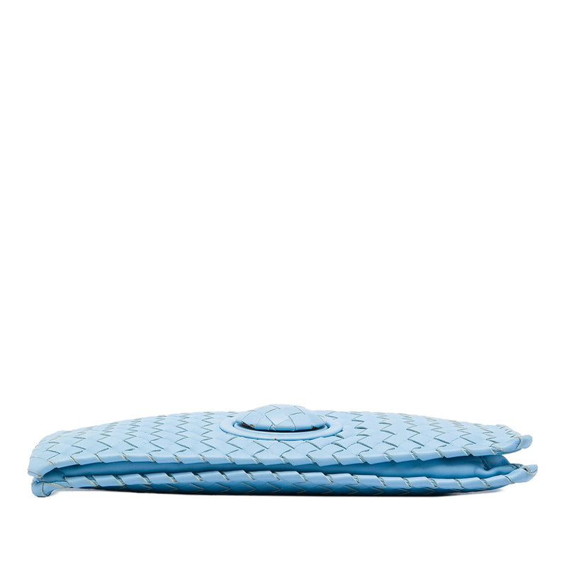Nappa Intrecciato Turn Lock Clutch - Image 3