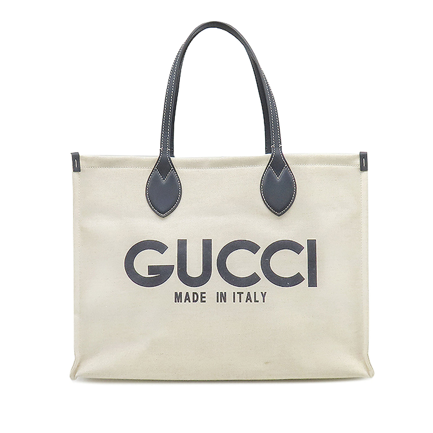 Large Canvas Logo Tote - Image 1