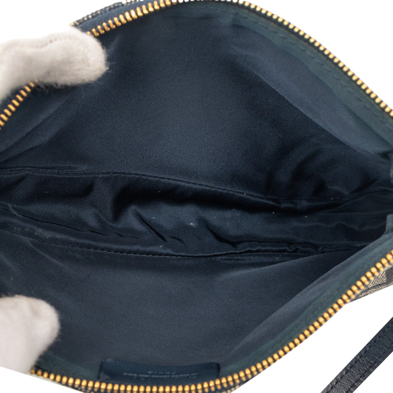 Mini Diorissimo Canvas Saddle Pochette - Image 4