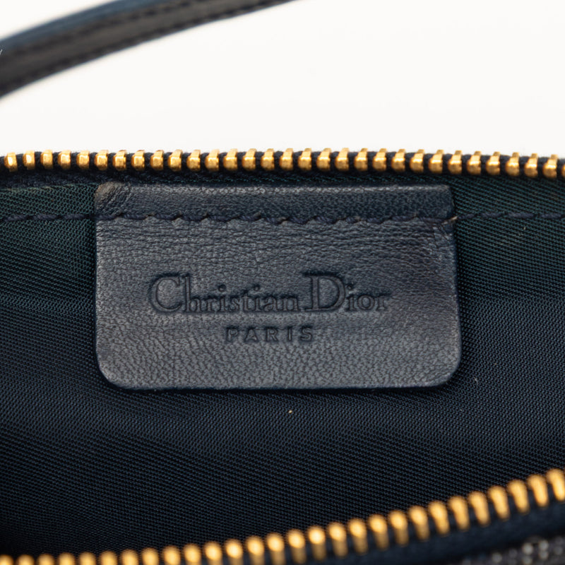 Mini Diorissimo Canvas Saddle Pochette - Image 5