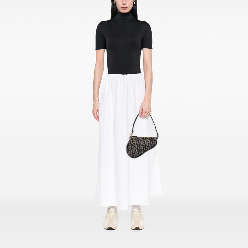 Mini Diorissimo Canvas Saddle Pochette - Image 7