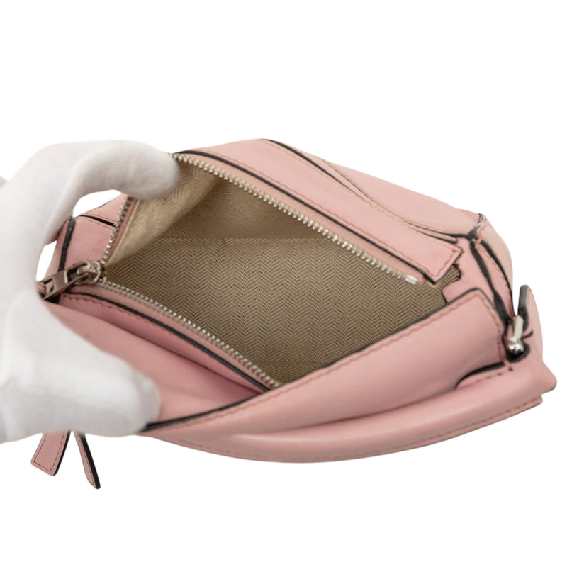 Mini Calfskin Puzzle Satchel - Image 4