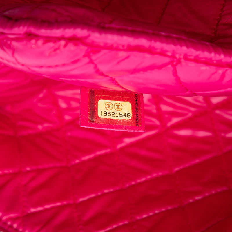 Large Quilted Lambskin O Case Clutch - Image 6