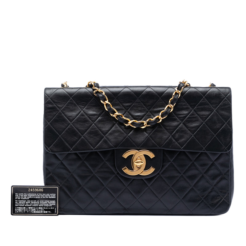 Maxi XL Classic Lambskin Single Flap - Image 7